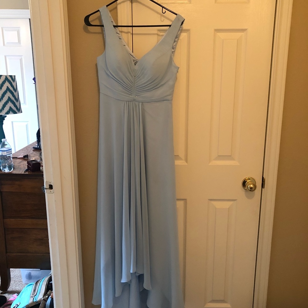Ever Pretty Baby Blue Bridesmaid Dress